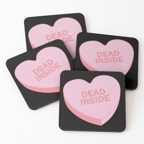 Item preview, Sassy Candy Hearts "Dead Inside" designed and sold by StudioSel-.