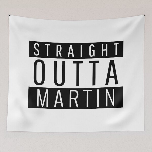 Item preview, Straight Outta Martin Tennessee  designed and sold by Teelogic.