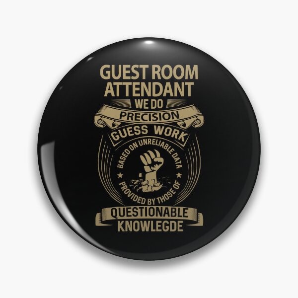 Item preview, Guest Room Attendant T Shirt - We Do Precision Job Gift Item Tee designed and sold by paneczkopat.