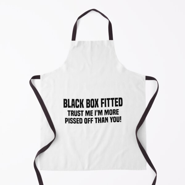 Item preview, Black Box Fitted More P*ssed Off Than You | Funny Car Sticker | Fitted Young New Driver Insurance designed and sold by simplife-art.