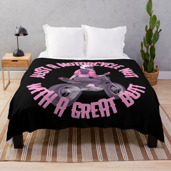 Item preview, Funny Biker Chick T-Shirt, Motorcycle Nut Great Butt Graphic designed and sold by GO SHIRT-TEE.