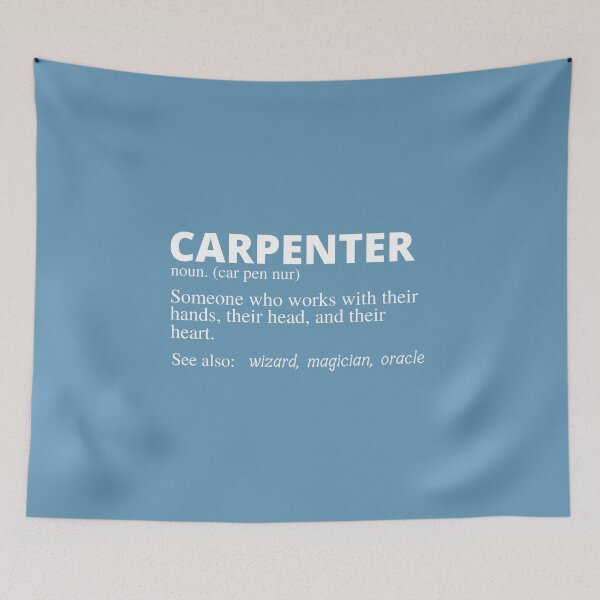 Item preview, Carpenter Definition -  Woodworking Carpentry Fun Graphic - Fun Woodworking Gifts  designed and sold by WoodWorkingInc.