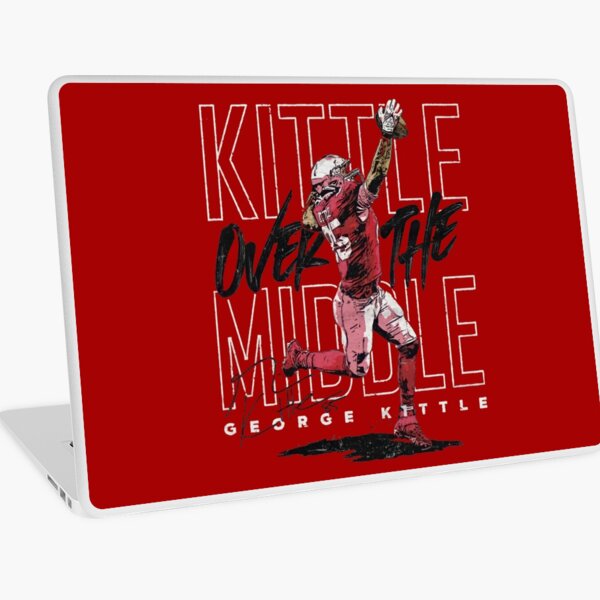 Kittle Jersey Red Laptop Skin for Sale by reevevi