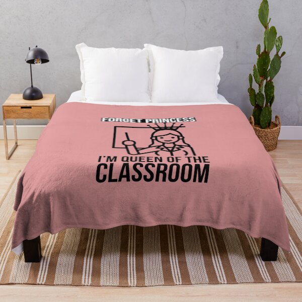 Item preview, Forget princess, I'm Queen of the classroom - Cute Teacher design designed and sold by Theleochick.