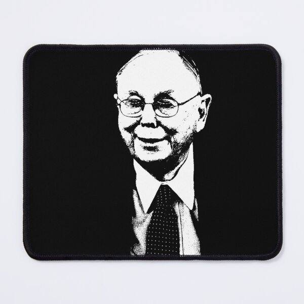 Item preview, Charlie Munger Smile designed and sold by upinvesting.