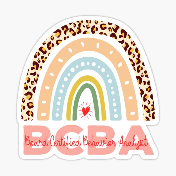 Behavior Analyst Gifts ABA BCBA Behavior Analsis' Sticker