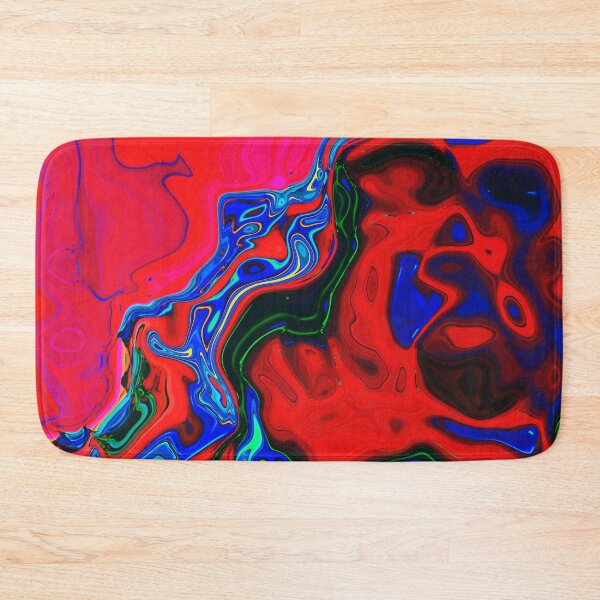 Artikelvorschau, Neon Liquid Marble, Pink Rot und Blau entworfen und verkauft von ACC .