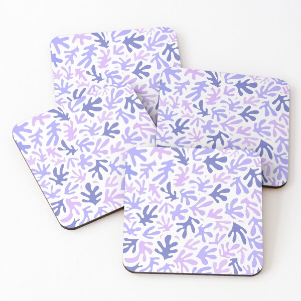 Item preview, Purple Leaves cutout pattern - Henri Matisse style designed and sold by NoourStore.