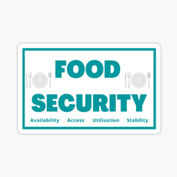Item preview, Food Security Blue designed and sold by Shakya98.
