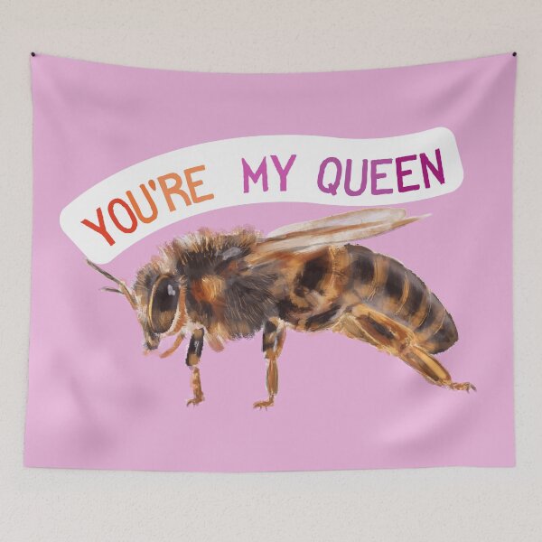Item preview, You're My Queen Bee - Lesbian Edit designed and sold by techno-mantis.