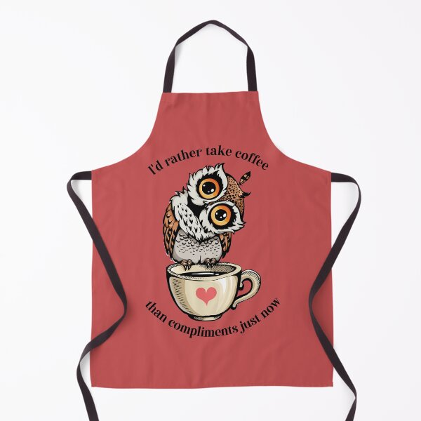 Item preview, Cute Coffee Owl with Quote designed and sold by Maartje de Volder.