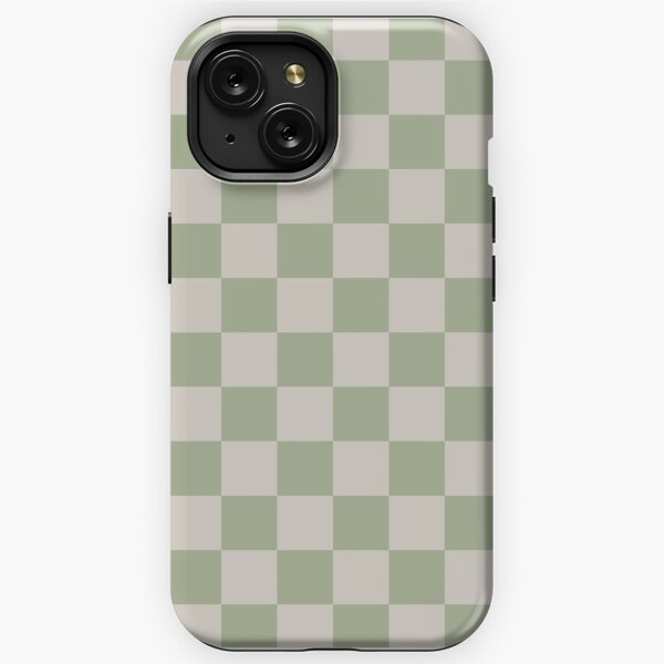 GUAYDOYIM Brown Classic Checkered Flag Case Compatible with iPhone XR,Checkered Phone Case,Plaid Tartan Damier Chessboard Protective Cases with Soft