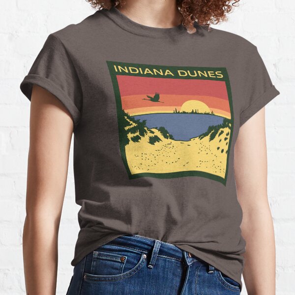 Valley Sunset Indiana Dunes Poster Classic T-Shirt