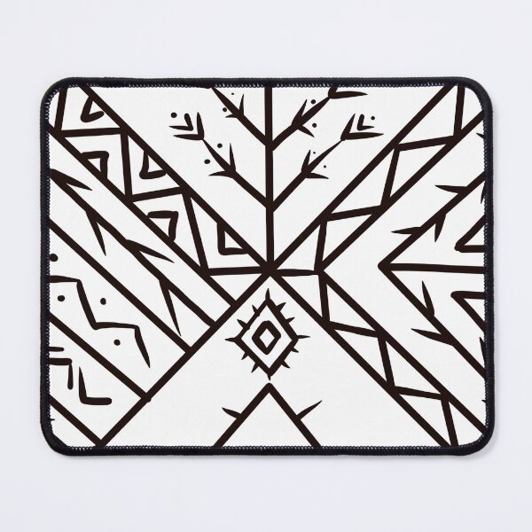 Item preview, Amazigh pattern Moroccan art drawing  designed and sold by Imanitasong.