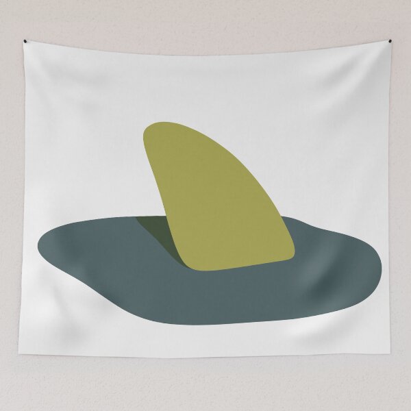 Item preview, Minimalist Abstract 3D Yellow and Blue Geometries designed and sold by ArtforDailyLife.
