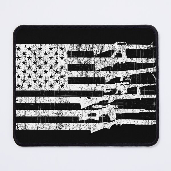 Item preview, USA Gun Rifles Flag, American Patriotic 2A 2nd Amendment, Weapon, Guns Firearm Loving Design Art Gift Men Women designed and sold by maindeals.