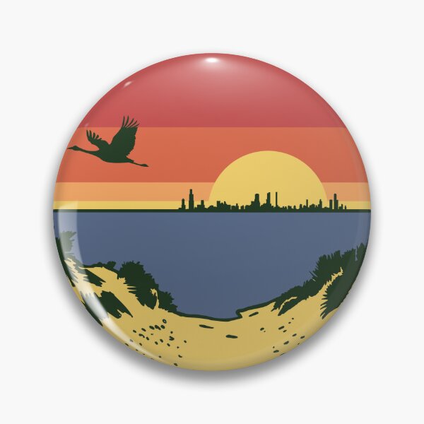 Item preview, Valley Sunset Indiana Dunes Poster designed and sold by indianadunes.