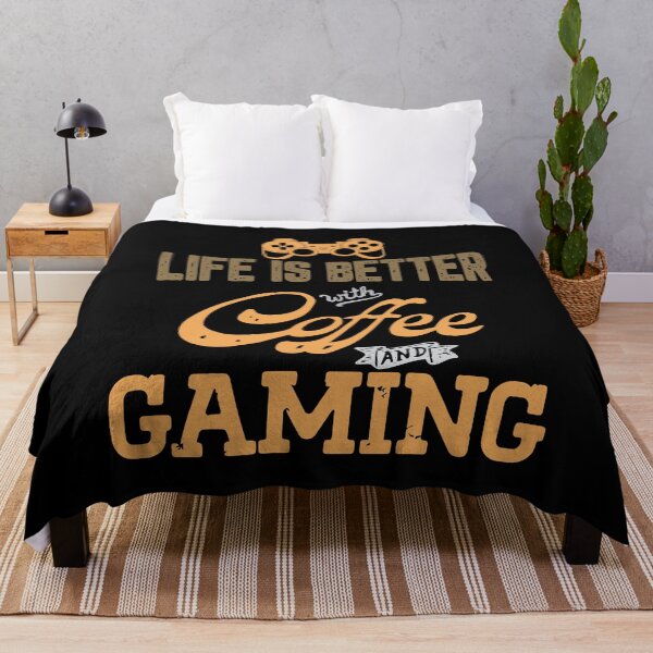 Item preview, Life Is Better With Coffee And Gaming designed and sold by palaco210.