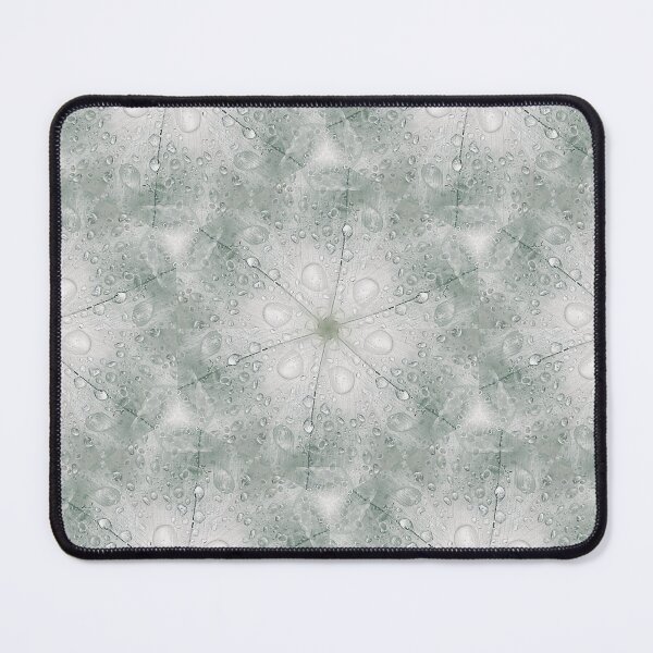 Item preview, Dewdrop tango in kaleidoscopic flower grey, bleu and withe tones. designed and sold by Jonnekesart.