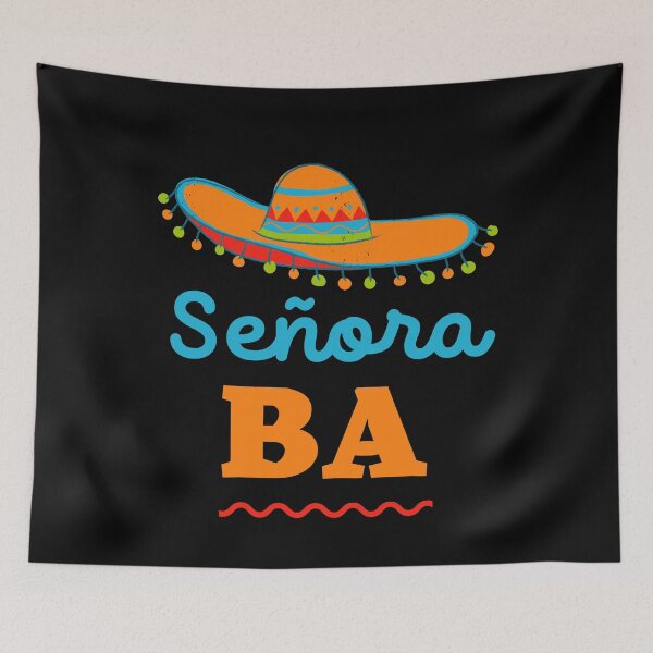 Item preview, Señora BA T-Shirt designed and sold by trendingatees.