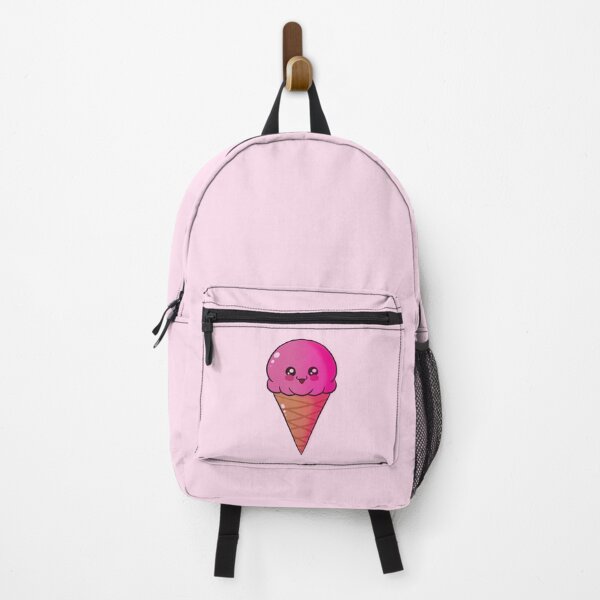 Item preview, Kawaii cute ice cream cone sticker gelato illustration designed and sold by Aurora Cosentino.