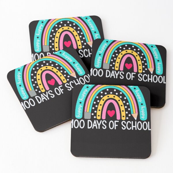 Item preview, Happy 100th Day Of School Teacher Kids 100 Days Rainbow designed and sold by JanetDonohoe.