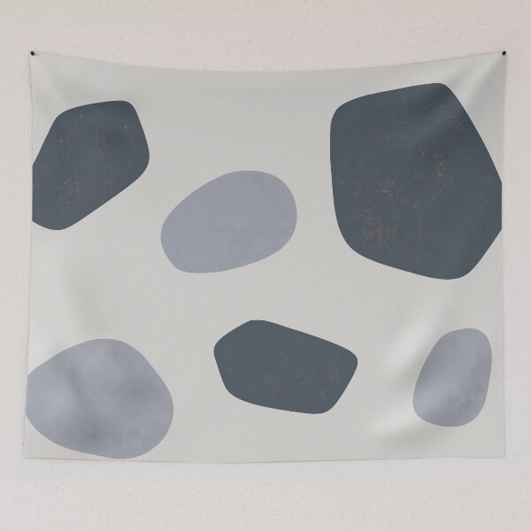 Item preview, Blue Stone And Gold Texture designed and sold by ArtforDailyLife.