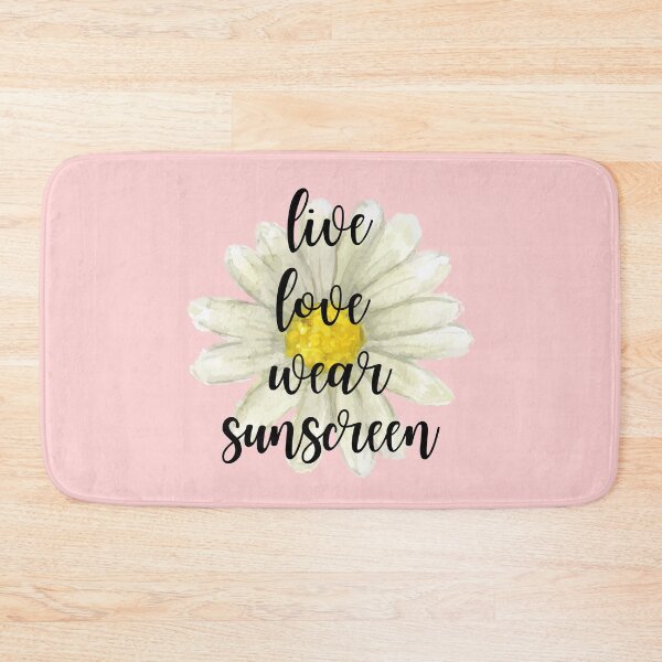 Item preview, Live, Love, Wear Sunscreen (Wear SPF!!) designed and sold by ThoughtJumble.
