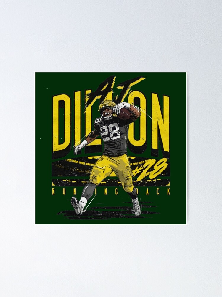 Men's Nike AJ Dillon Green Bay Packers Game Player Jersey Size: Medium