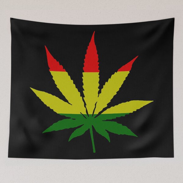 Item preview, Rasta Flag Cannabis designed and sold by BK-Fishing.