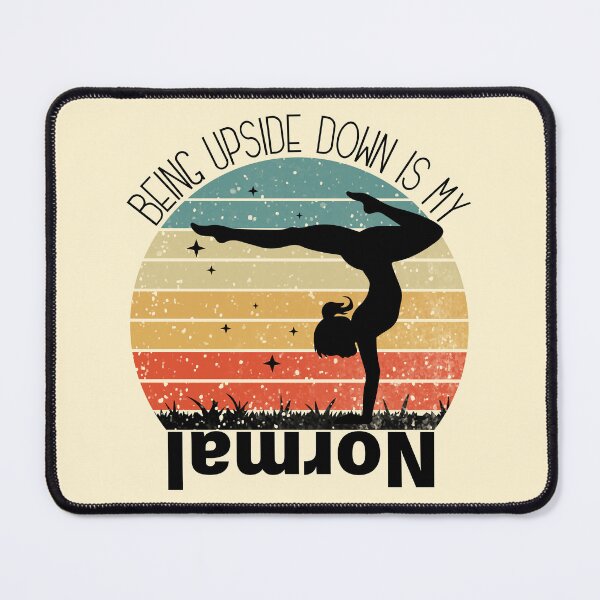 Item preview, Being Upside Down Is My Normal Vintage Gift For Acrobatic Gymnasts designed and sold by NawalMagdy.