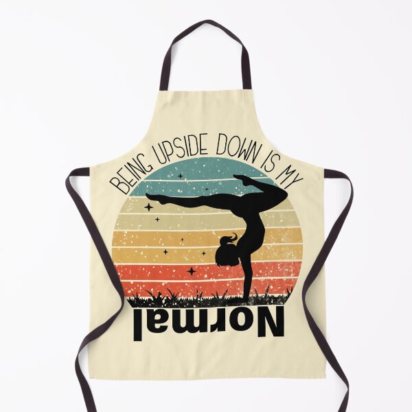 Item preview, Being Upside Down Is My Normal Vintage Gift For Acrobatic Gymnasts designed and sold by NawalMagdy.