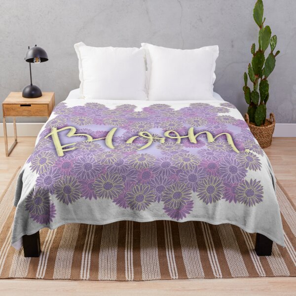 Item preview, Pretty Bloom - Lilac and Cream designed and sold by DesignsByJaycee.