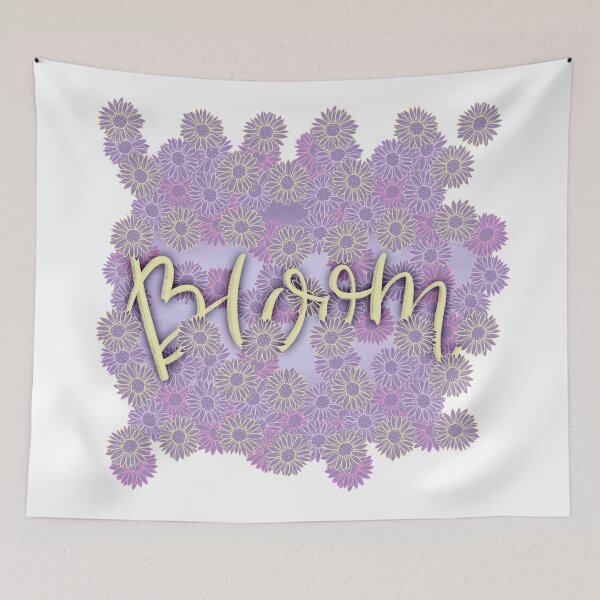 Item preview, Pretty Bloom - Lilac and Cream designed and sold by DesignsByJaycee.