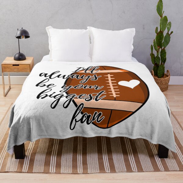 Item preview, I'll Always Be Your Biggest Fan Football designed and sold by Bendthetrend.