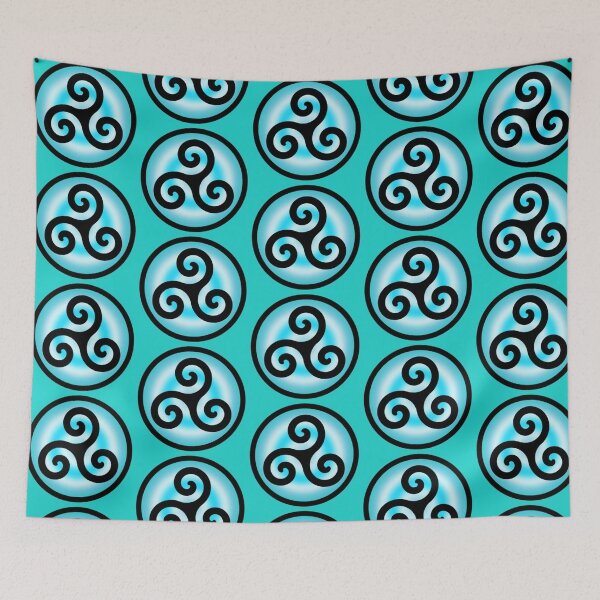 Item preview, Celtic Triskele Blue designed and sold by amanda150771.