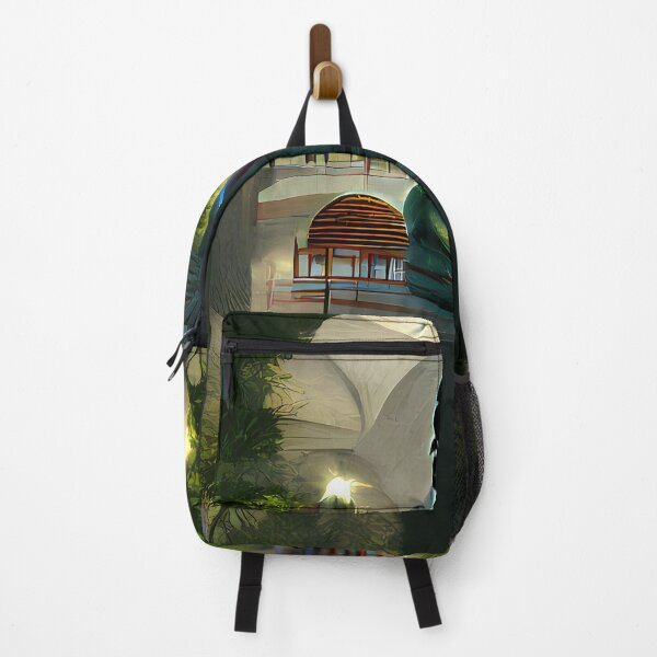 Item preview, A Buddha Statue in a Pavilion designed and sold by Arkneer.