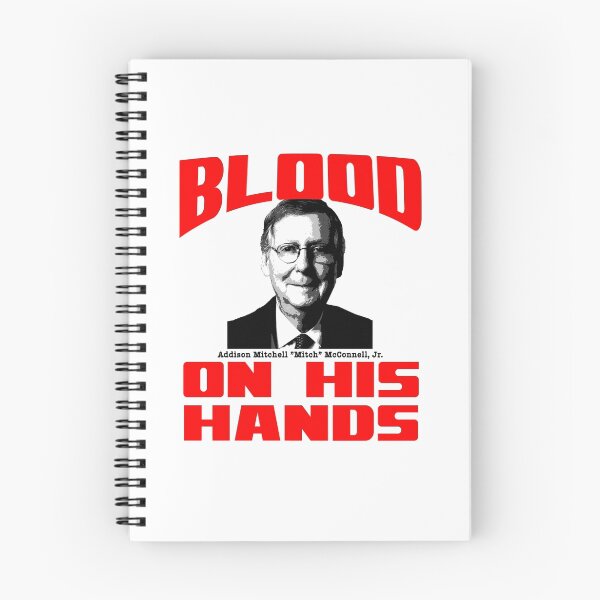 Item preview, MITCH MCCONNELL:  Blood on his Hands designed and sold by LoveAndDefiance.