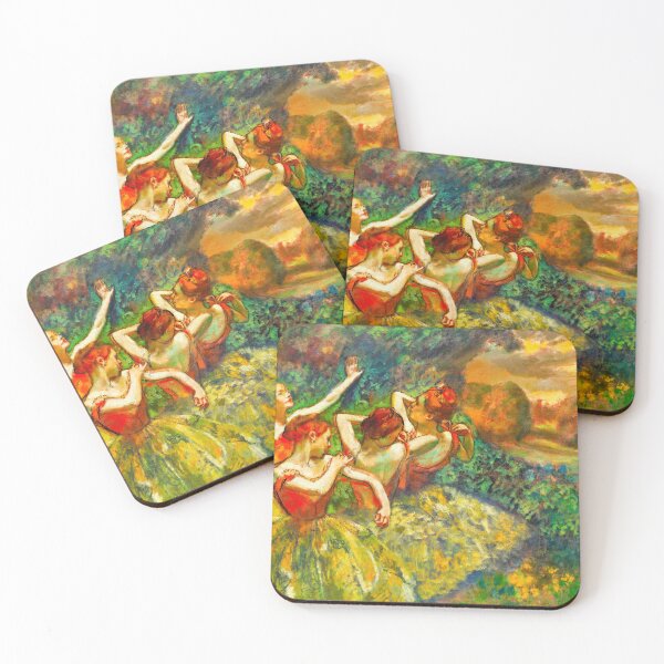Item preview, EDGAR DEGAS HD - Four Dancers (ca. 1899)  designed and sold by Go Logo Designs.