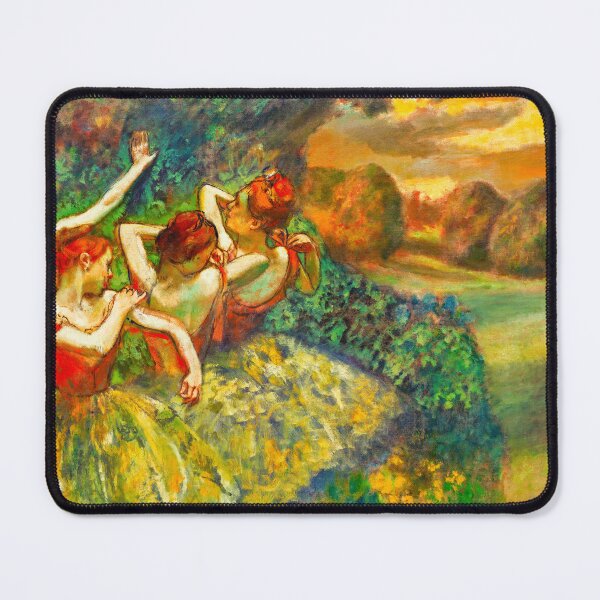 Item preview, EDGAR DEGAS HD - Four Dancers (ca. 1899)  designed and sold by Go Logo Designs.