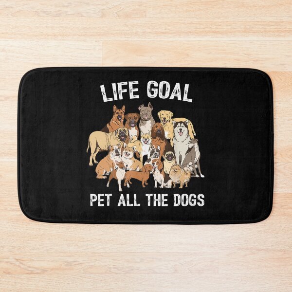Item preview, Life Goal Pet All The Dogs Shirt - Funny Dog Lover T-Shirt designed and sold by stanton88.
