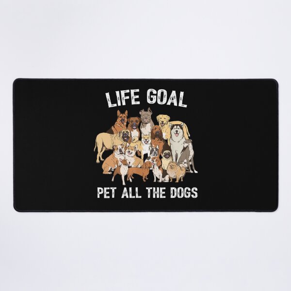 Item preview, Life Goal Pet All The Dogs Shirt - Funny Dog Lover T-Shirt designed and sold by stanton88.