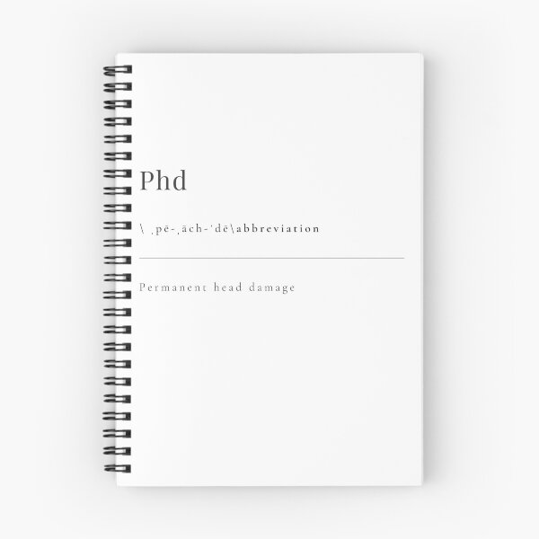 Item preview, PhD - PERMANENT HEAD DAMAGE designed and sold by rgsblo.