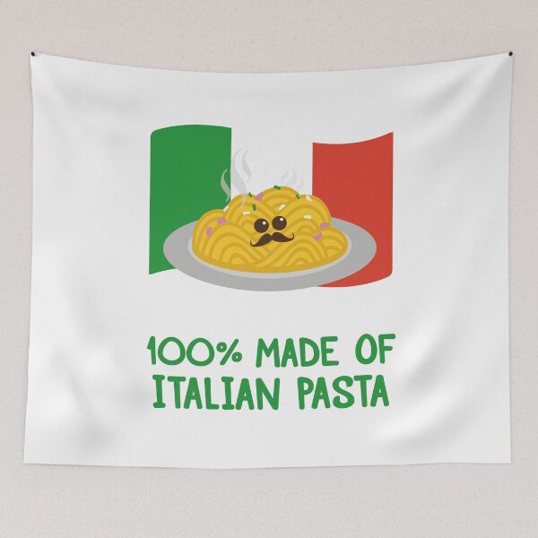Item preview, Patriotic Italian Carbonara Flag | Gift Ideas | Italy Meme designed and sold by Fluffy-Vectors.