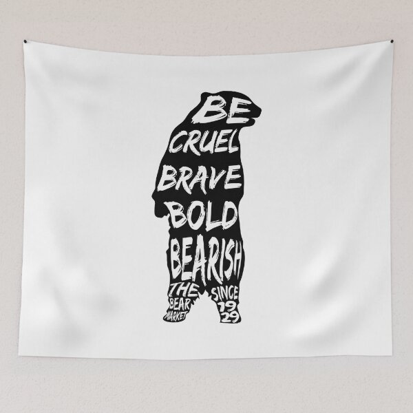 Item preview, Be cruel Be bearish designed and sold by Jabaroni.