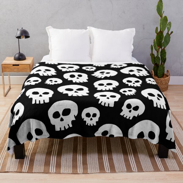 Item preview, Cute Cartoon Skull Pattern designed and sold by StuffByRo.