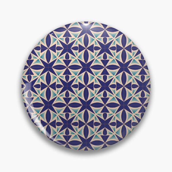 Item preview, Blue distortion Lisbon Portugal tile pattern designed and sold by arkantus.