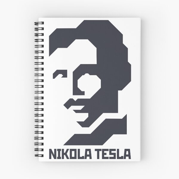 Item preview, Electric Vision - Tesla Portrait Logo Poster designed and sold by Designarko.