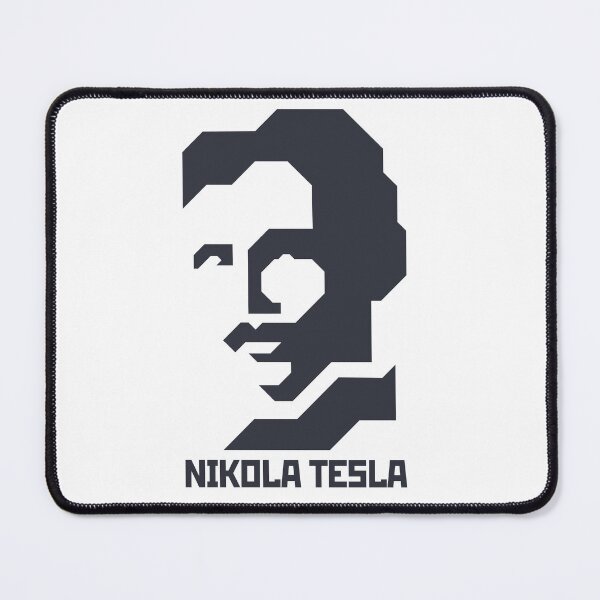 Item preview, Electric Vision - Tesla Portrait Logo Poster designed and sold by Designarko.