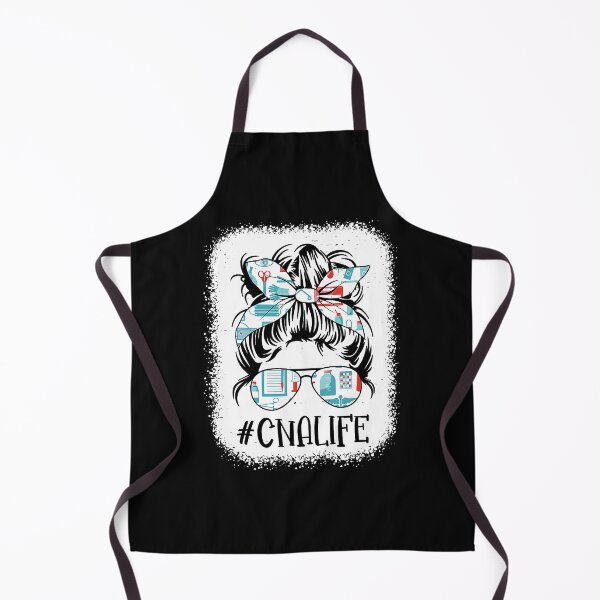 Item preview, Messy Bun CNA Life Bleached Certified Nursing Assistant designed and sold by ryanbrian.